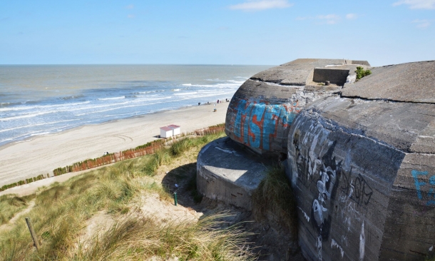 German WOI Bunker in Bredene