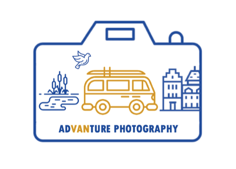 Logo Advanture Photography blue